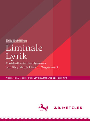 cover image of Liminale Lyrik